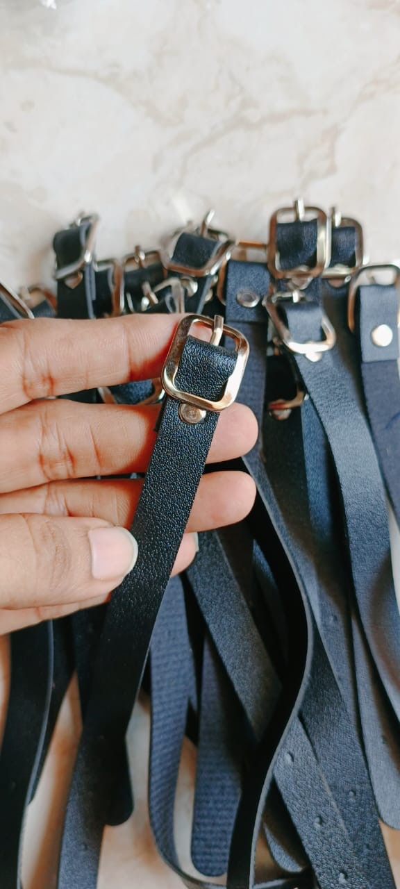 Luggage tag lather Balt