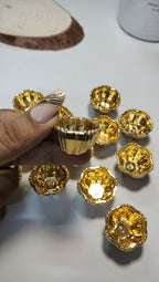 Golden Katori for Pooja plate