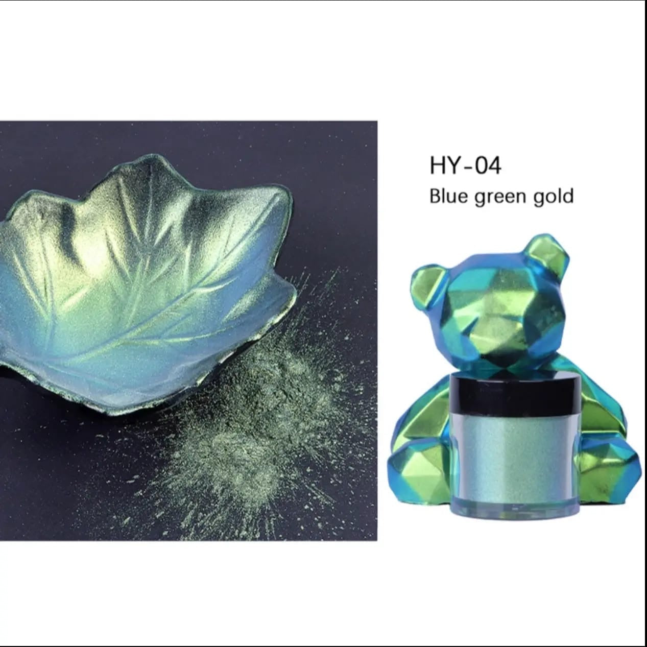 Chameleon mica powder pigment