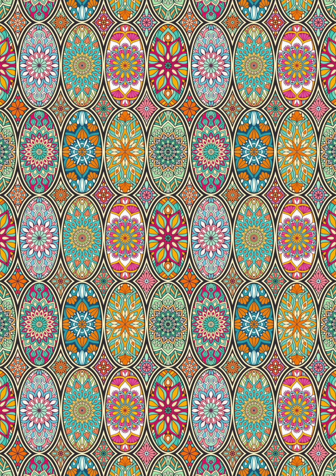 Mandala 2 Resin color sticker