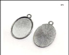 Oval bezel