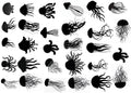 Jellyfish Resin color sticker