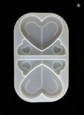 2 cavity heart with stand mould