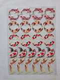 Uv Sticker koi fish