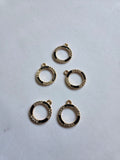 Pendant bezel 5 pieces