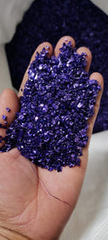 Electroplated dark purple Chunks