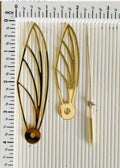 Butterfly clock hands