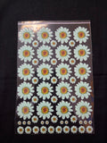 Uv Sticker White Daisy