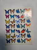 Resin color sticker