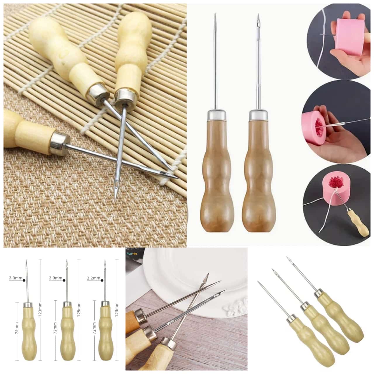 Candle wick tool set