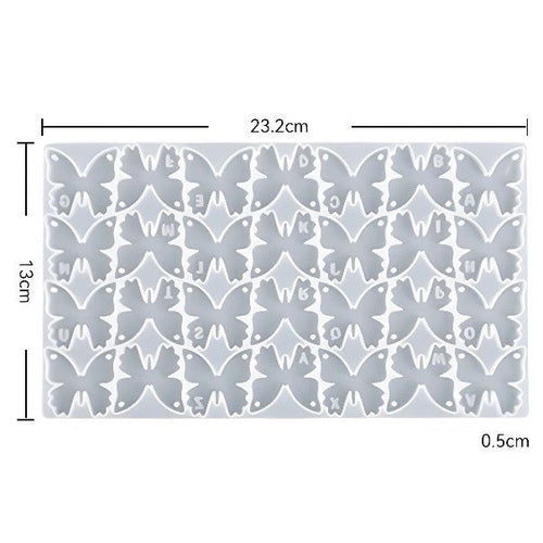 28 cavities butterfly mould