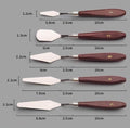5 pieces palate knife set Resin tools