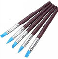 5 pieces silicone brush set Resin tools