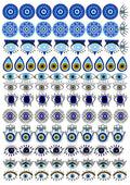 Evil Eye Resin color sticker