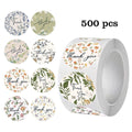 Thank you sticker tape roll