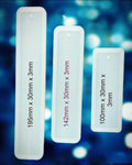 3 pieces book mark mould set