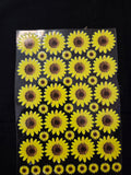 Uv Sticker yellow Daisy