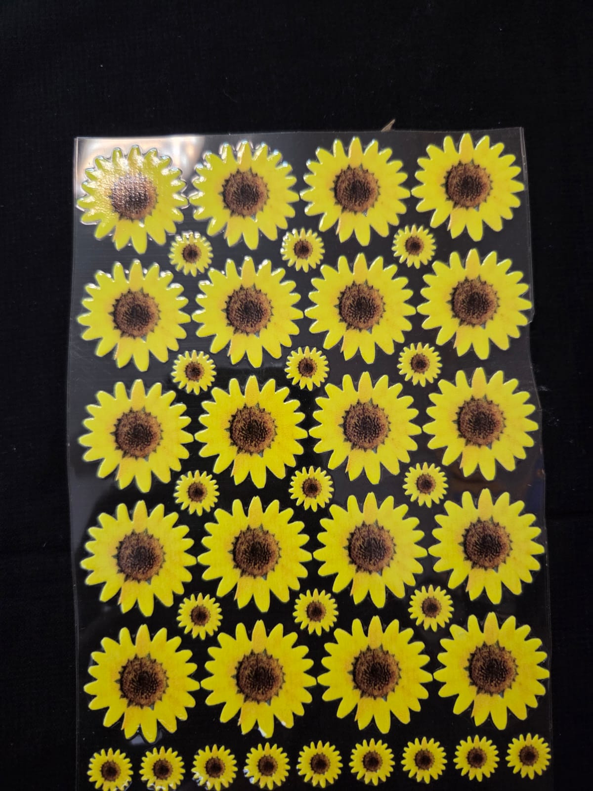 Uv Sticker yellow Daisy