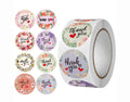 Thank you sticker tape roll