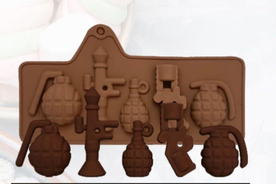 Bomb shape mould