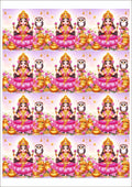 Laxmi Mata Resin color sticker