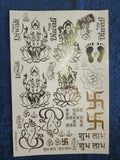 Happy Diwali Golden Embossed stickers