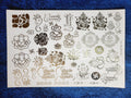 Ganesha & Spiritual Golden Embossed Stickers