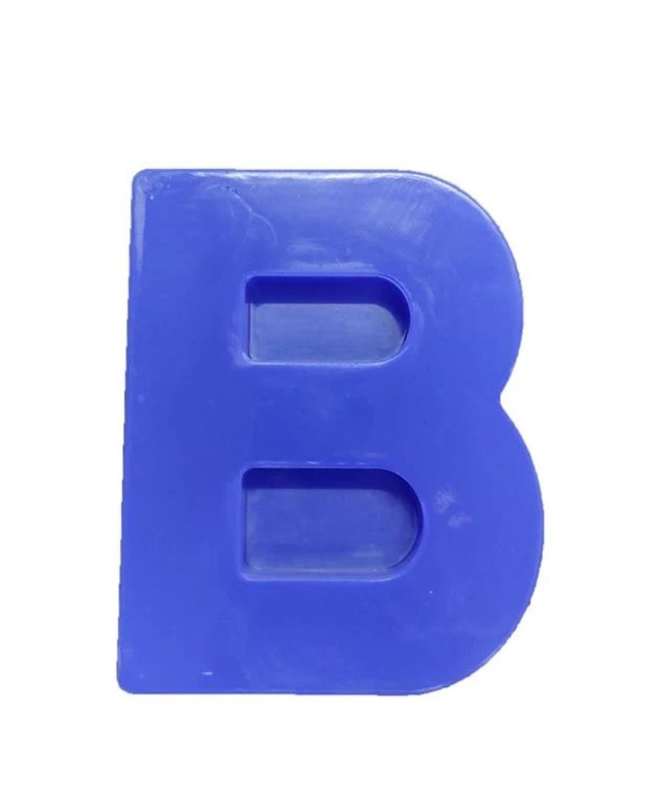 Monogram ABCD Alphabet Single Letter