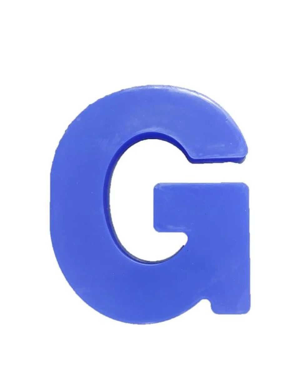 Monogram ABCD Alphabet Single Letter