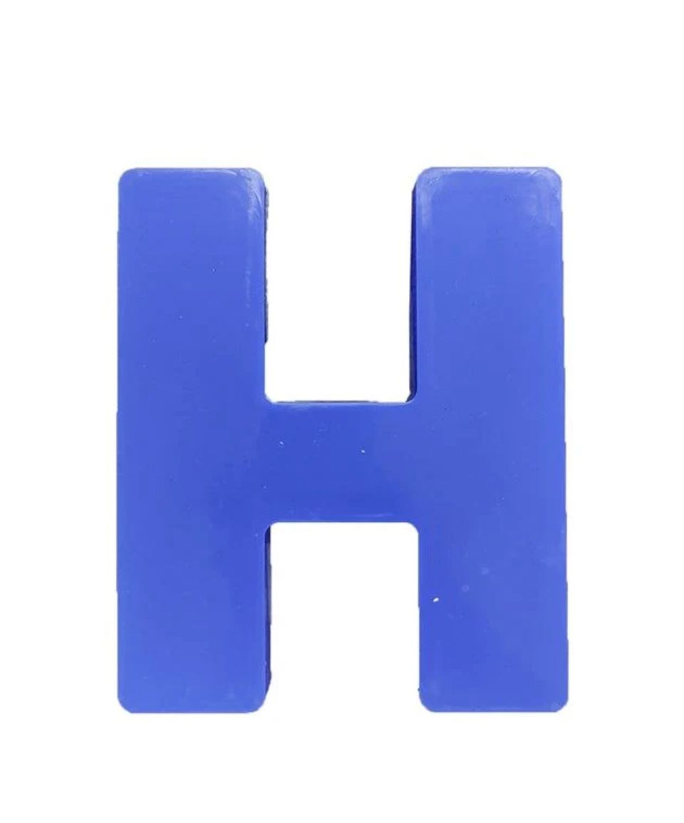 Monogram ABCD Alphabet Single Letter