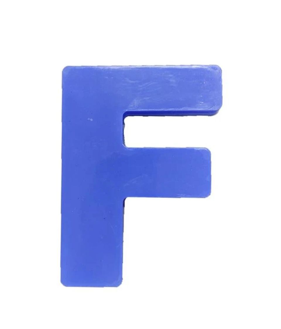 Monogram ABCD Alphabet Single Letter