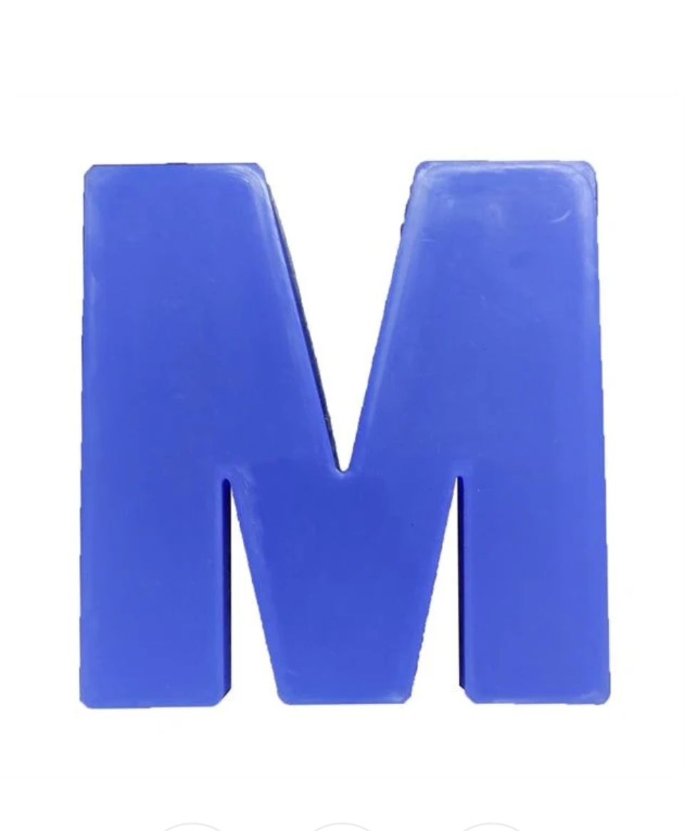 Monogram ABCD Alphabet Single Letter