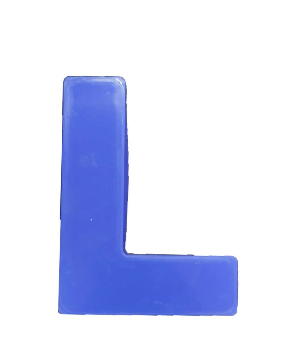Monogram ABCD Alphabet Single Letter