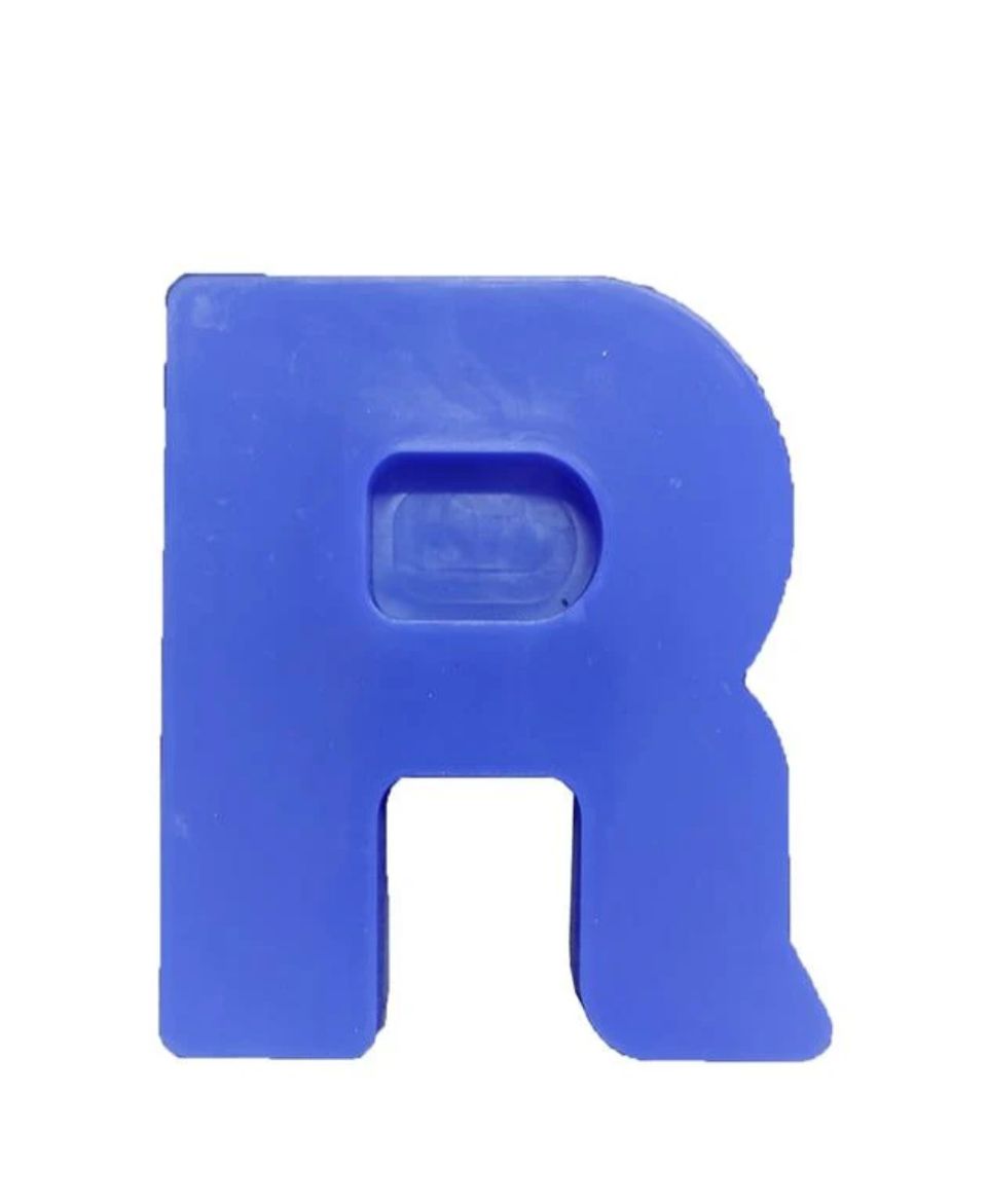 Monogram ABCD Alphabet Single Letter