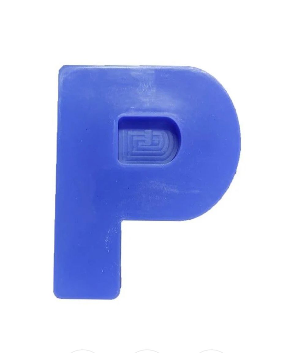Monogram ABCD Alphabet Single Letter
