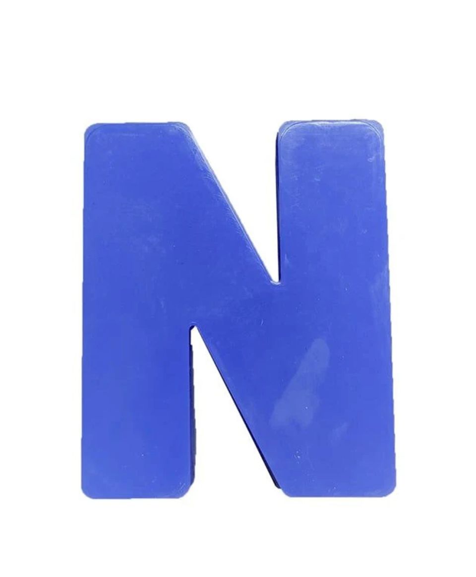 Monogram ABCD Alphabet Single Letter