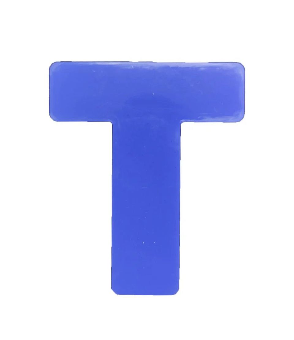 Monogram ABCD Alphabet Single Letter