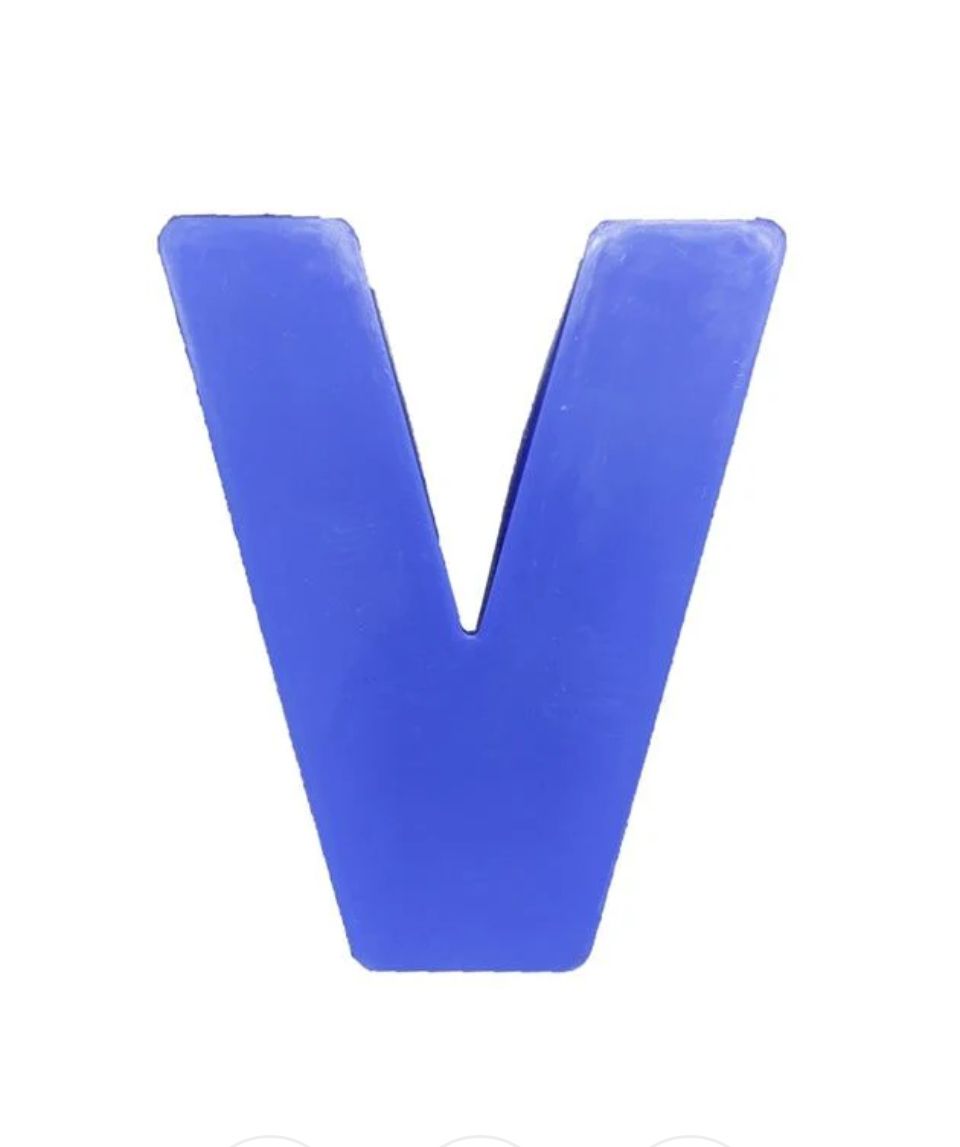 Monogram ABCD Alphabet Single Letter