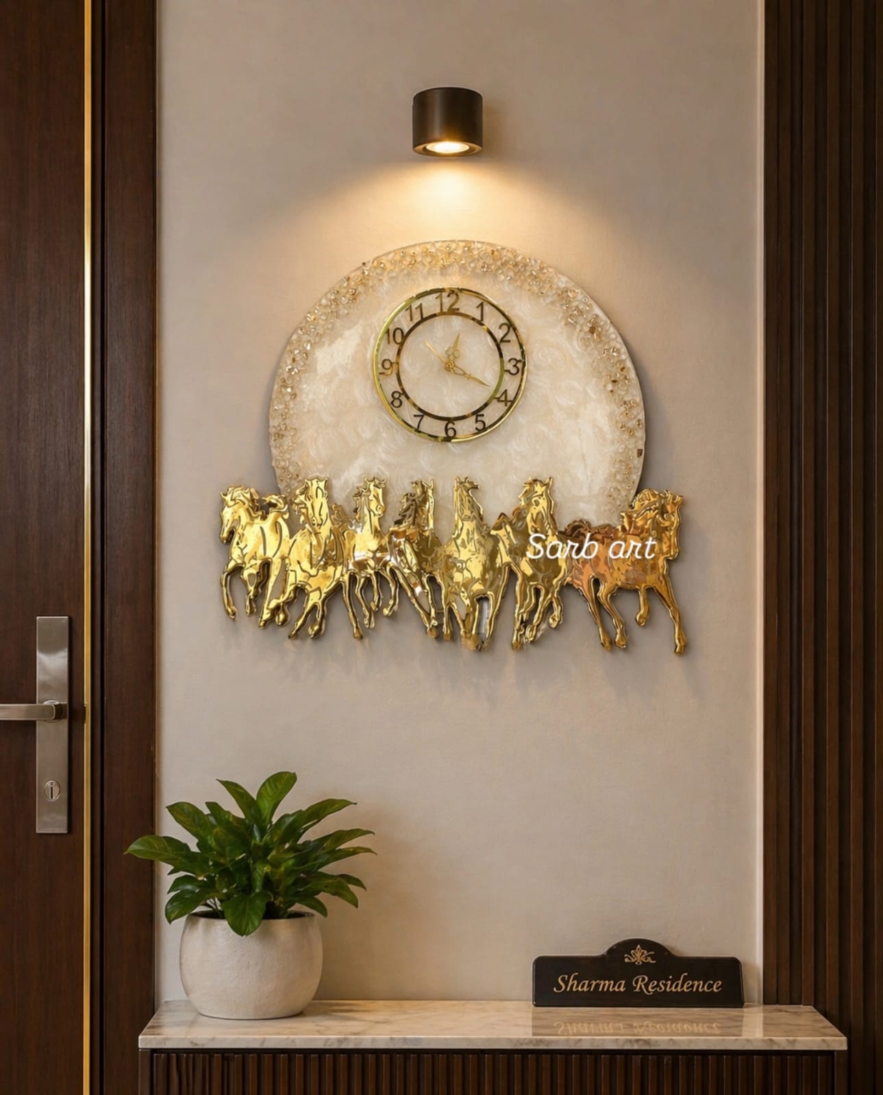 Horse Clock