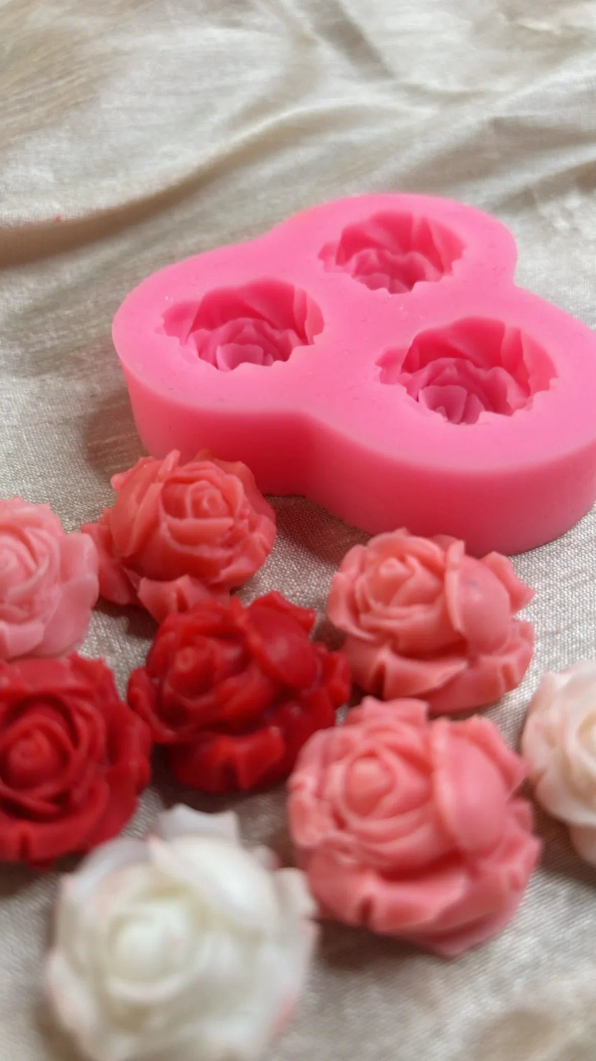 3D Rose Flower Mould