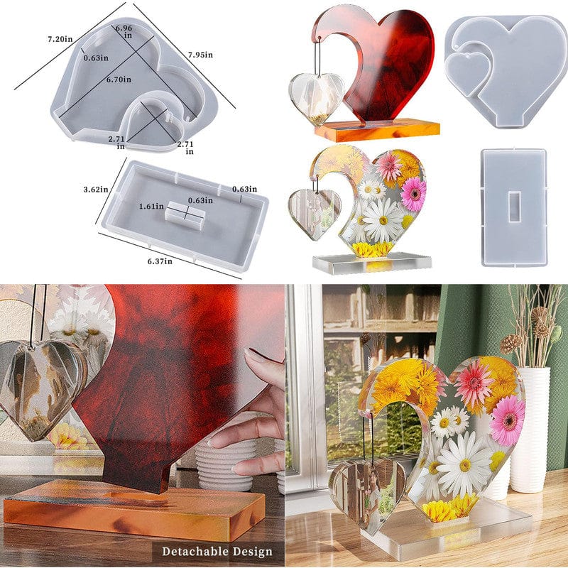 Heart frame with stand mould
