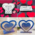 Heart frame mould with stand mould