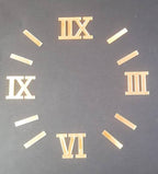 Roman Clock Number Set