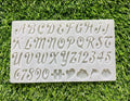 Cursive Alphabet Mould