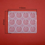 Zodiac sign round Jewelry mould