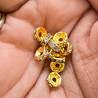 Golden Rakhi beads
