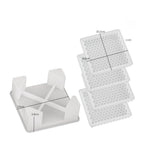 Honey comb textured coasters with coaster stand mould