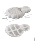 Dual shape Arabian Sea shel dish mould