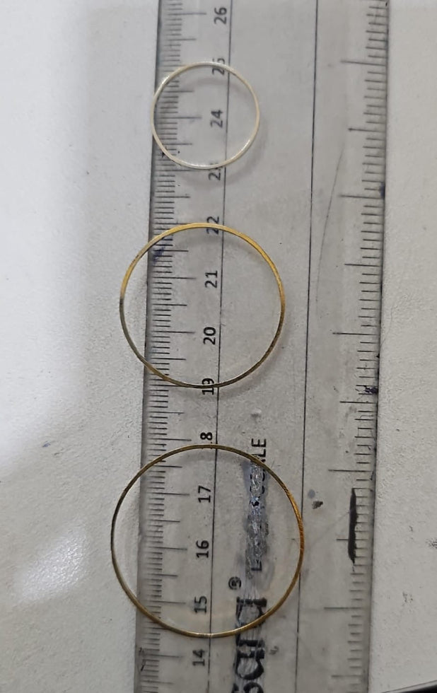 30 mm Round bezel