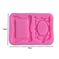 Oval And Rectangle Vintage Frame Mould